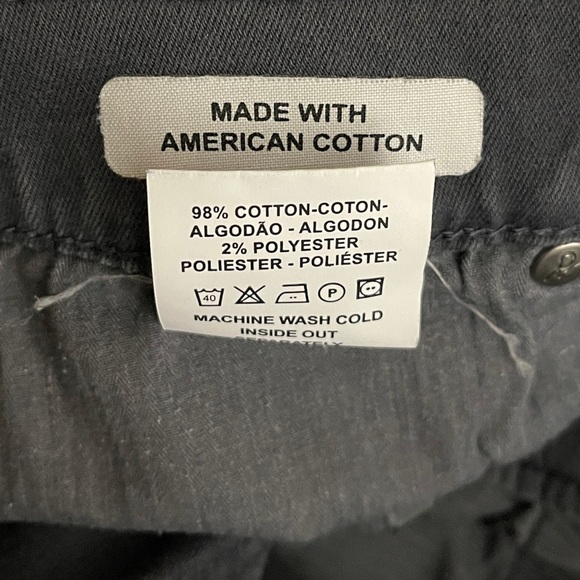 DL1961 XTWILL 360• Comfort Dark Grey Size Euro 35 Jeans - Picture 6 of 9